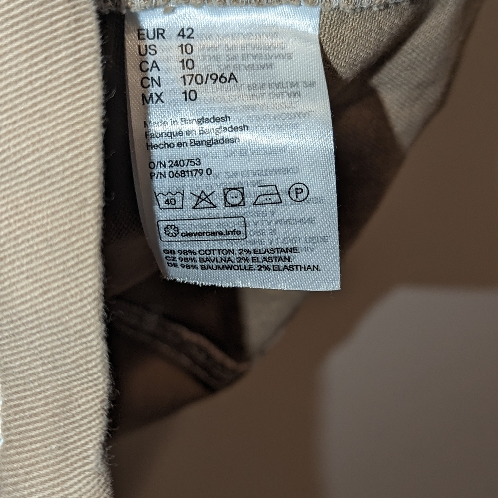 H&M Overall Dress (Size: 10) - Picture 7 of 8